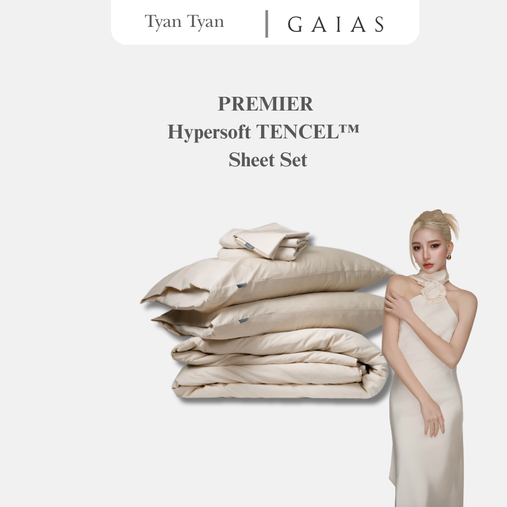 Tyan Tyan x Gaias ｜ PREMIER Hypersoft TENCEL™ Sheet Set