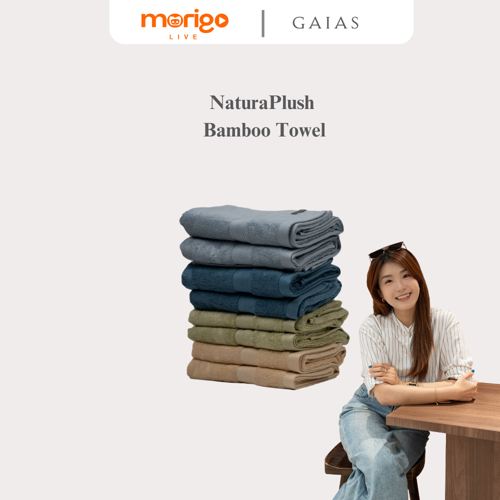 Keryee  x Gaias  | NaturaPlush Bamboo Towel