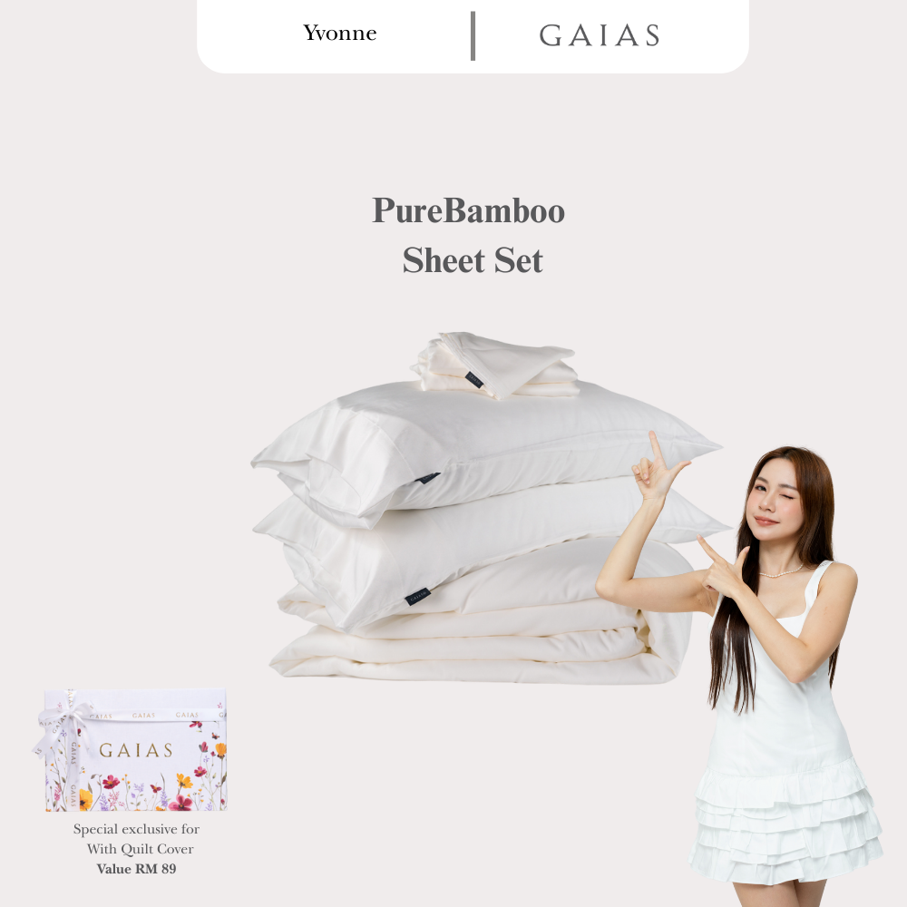 Yvonne x Gaias PureBamboo™ Sheet Set