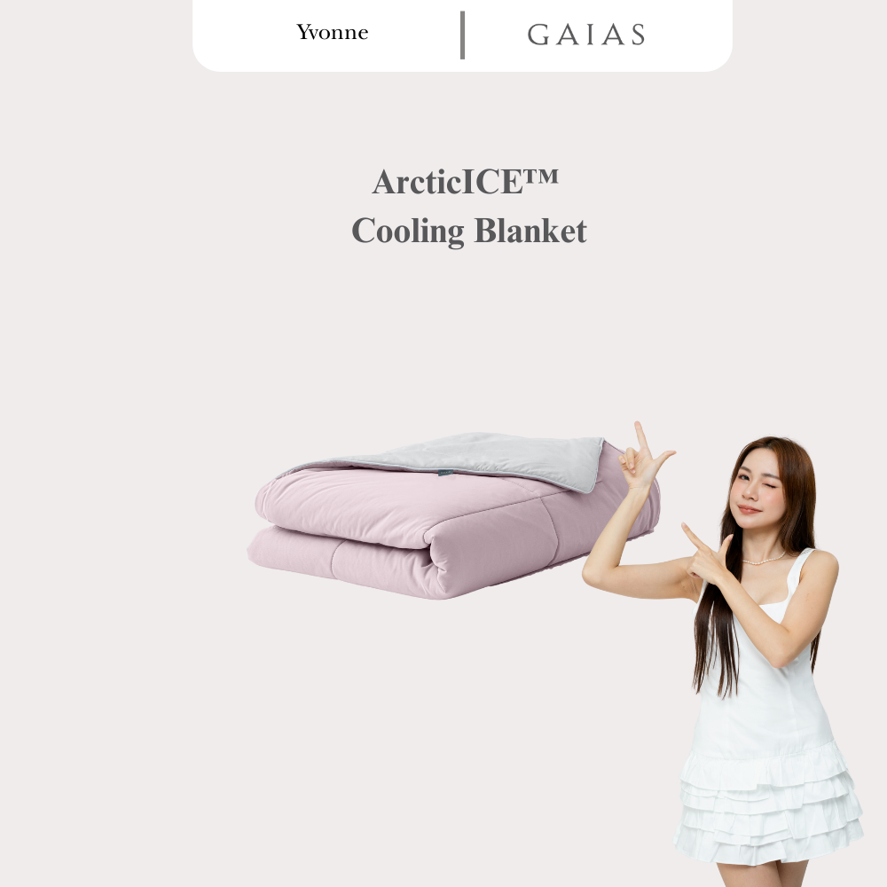 Yvonne x Gaias｜ ArcticICE™ Cooling Blanket 凉感被单
