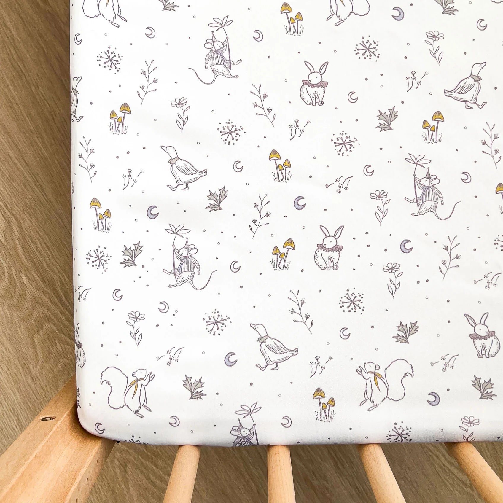 [Kays+Kins x GAIAS] Baby Cot Fitted Sheet