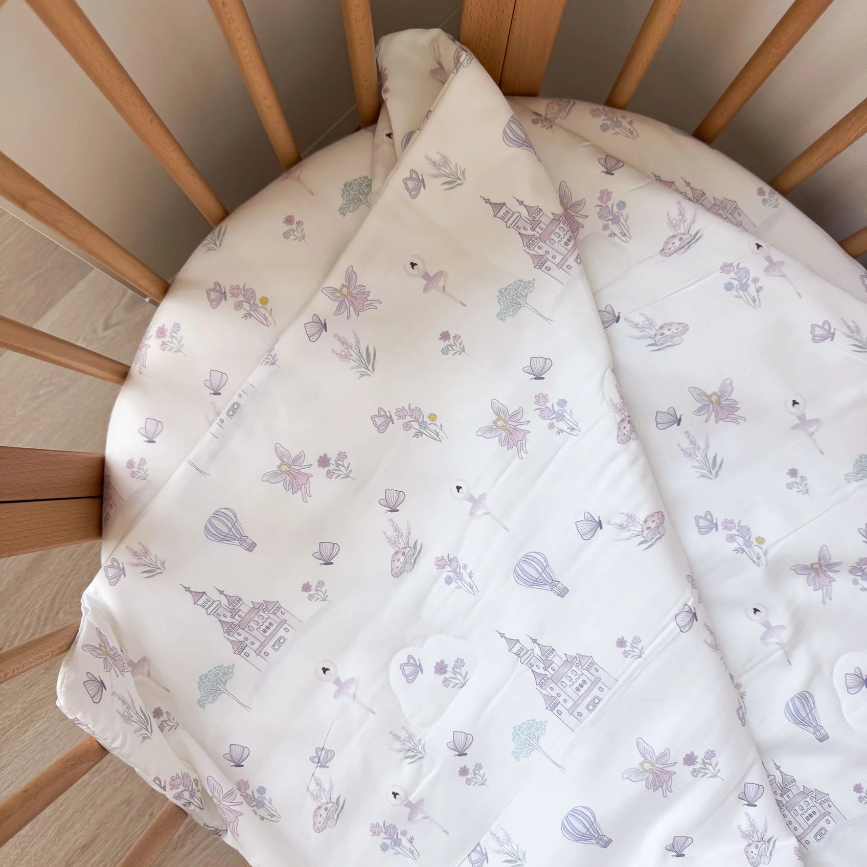 [Kays+Kins x GAIAS] PureBamboo™ Duvet + Fitted Crib Sheet Bundle Set