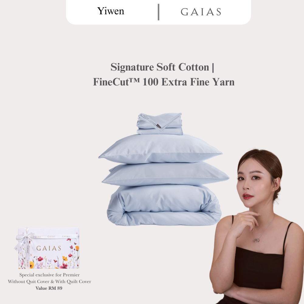 Yiwen X Gaias | Signature Soft Cotton | FineCut™ 100 Extra Fine Yarn